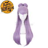 【In Stock】Game League Of Legends Cosplay K/Da Evelynn Wig Long Pink Grey Wigs